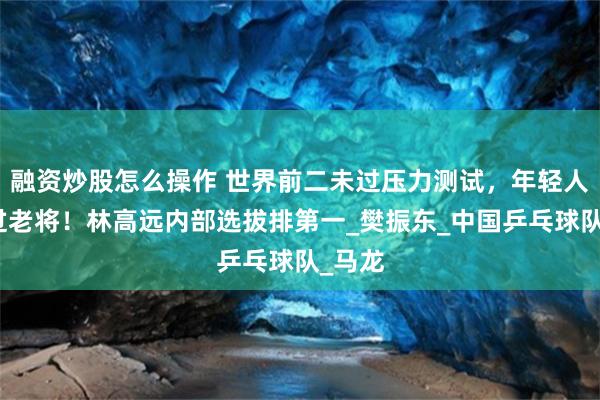 融资炒股怎么操作 世界前二未过压力测试，年轻人打不过老将！林高远内部选拔排第一_樊振东_中国乒乓球队_马龙