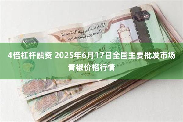 4倍杠杆融资 2025年6月17日全国主要批发市场青椒价格行情