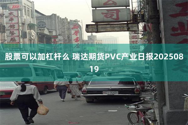 股票可以加杠杆么 瑞达期货PVC产业日报20250819