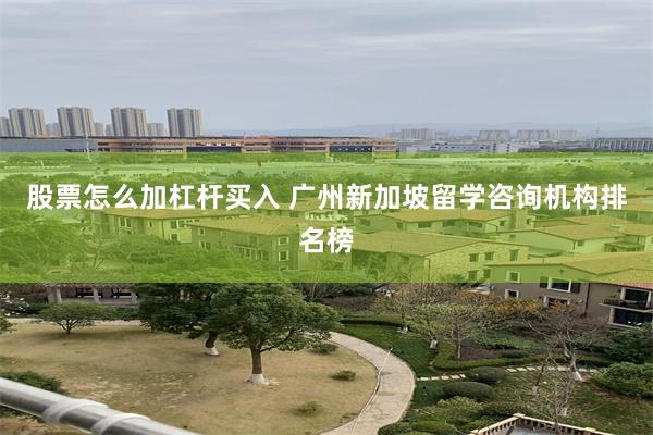 股票怎么加杠杆买入 广州新加坡留学咨询机构排名榜