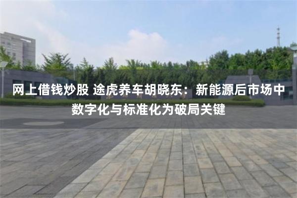 网上借钱炒股 途虎养车胡晓东：新能源后市场中数字化与标准化为破局关键