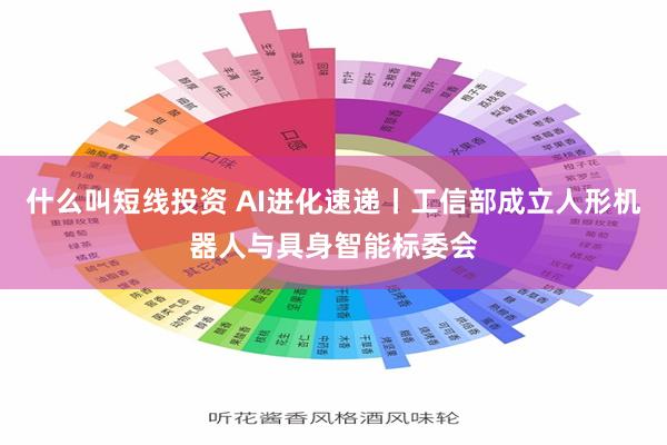 什么叫短线投资 AI进化速递丨工信部成立人形机器人与具身智能标委会